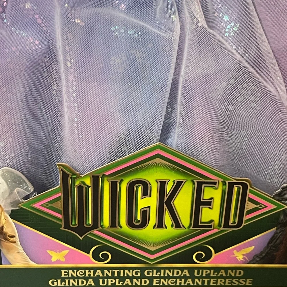 Mattel - Wicked Enchanting Glinda Upland Doll Set-Wicked Deluxe Elphaba - NIP